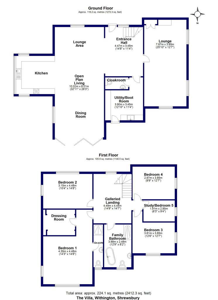 The Villa, Withington - Floorplan
