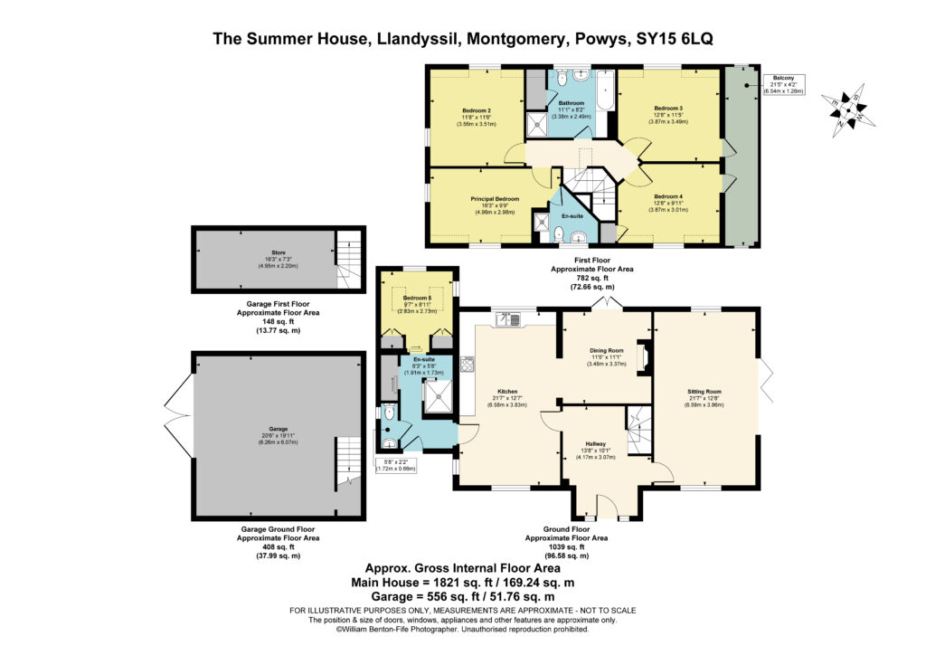 The Summer House, Llandyssil - Floorplan