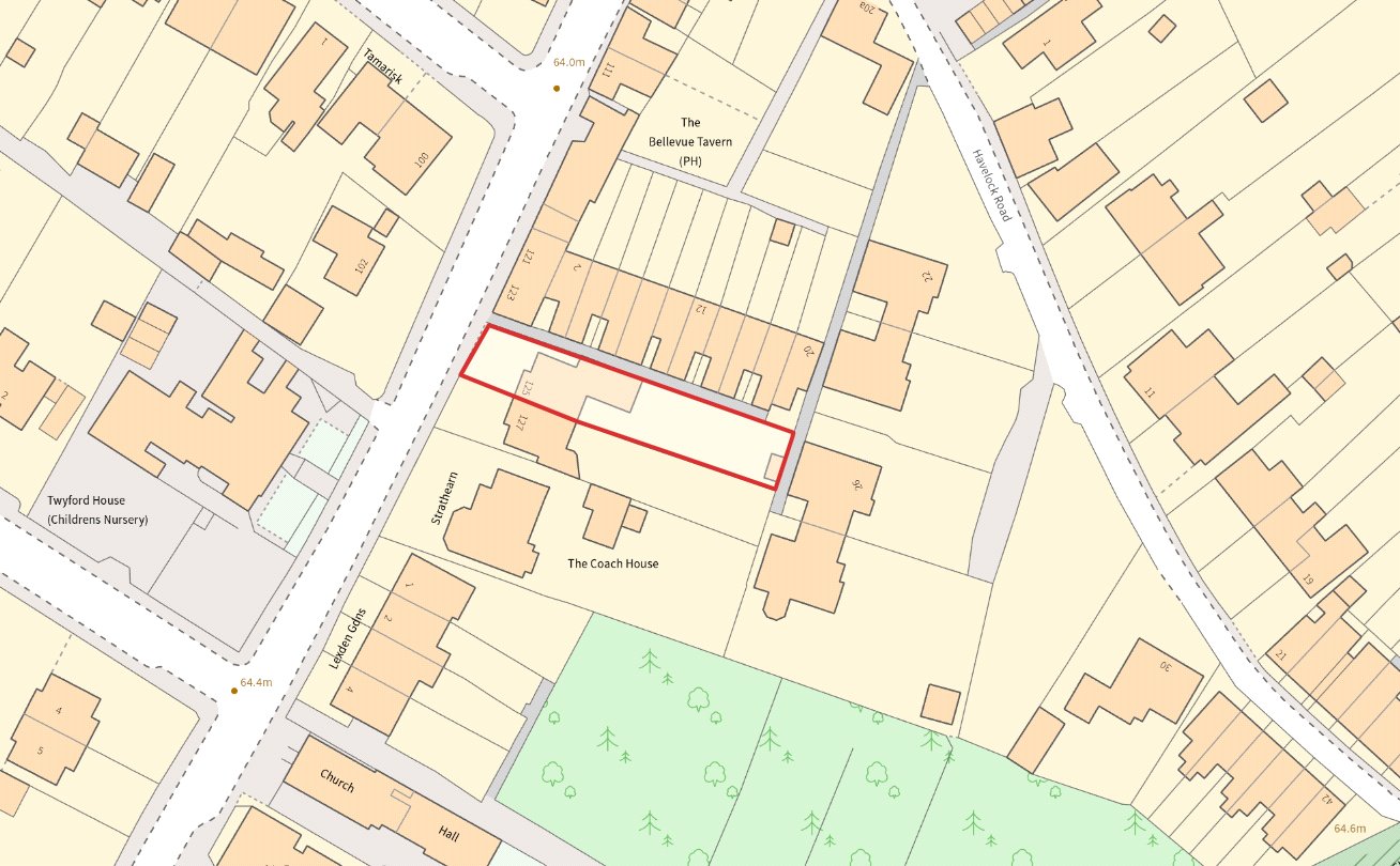 125 Belle Vue Road, Shrewsbury - Map