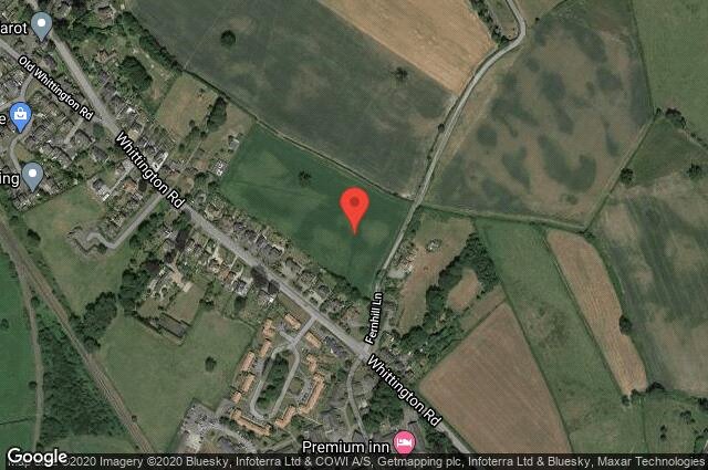 Plot 12 Whittington Grange, Bowyer Grange - Google Maps Image