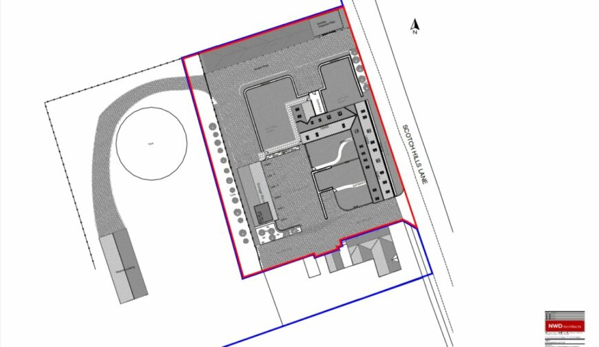 Forest Thorn Farm Barns, Barton Gate - Planning Site Plan