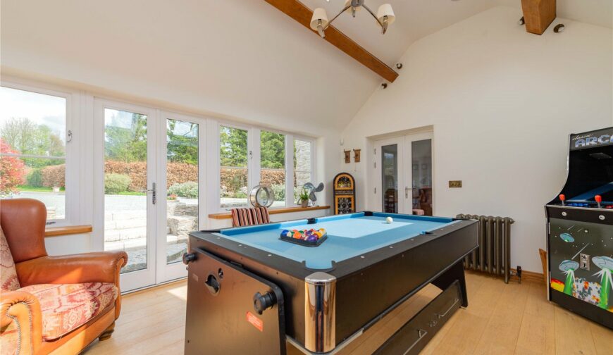 Yew Tree Cottage, Stretton Westwood - Games Room