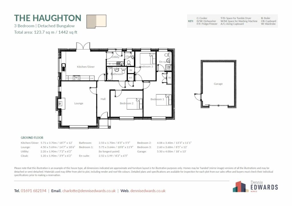 Plot 1A Dovaston Park, Felton Park Balfours