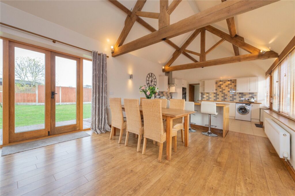 The Hay Barn At Sowbath, Moreton Mill - Dining To Kitchen