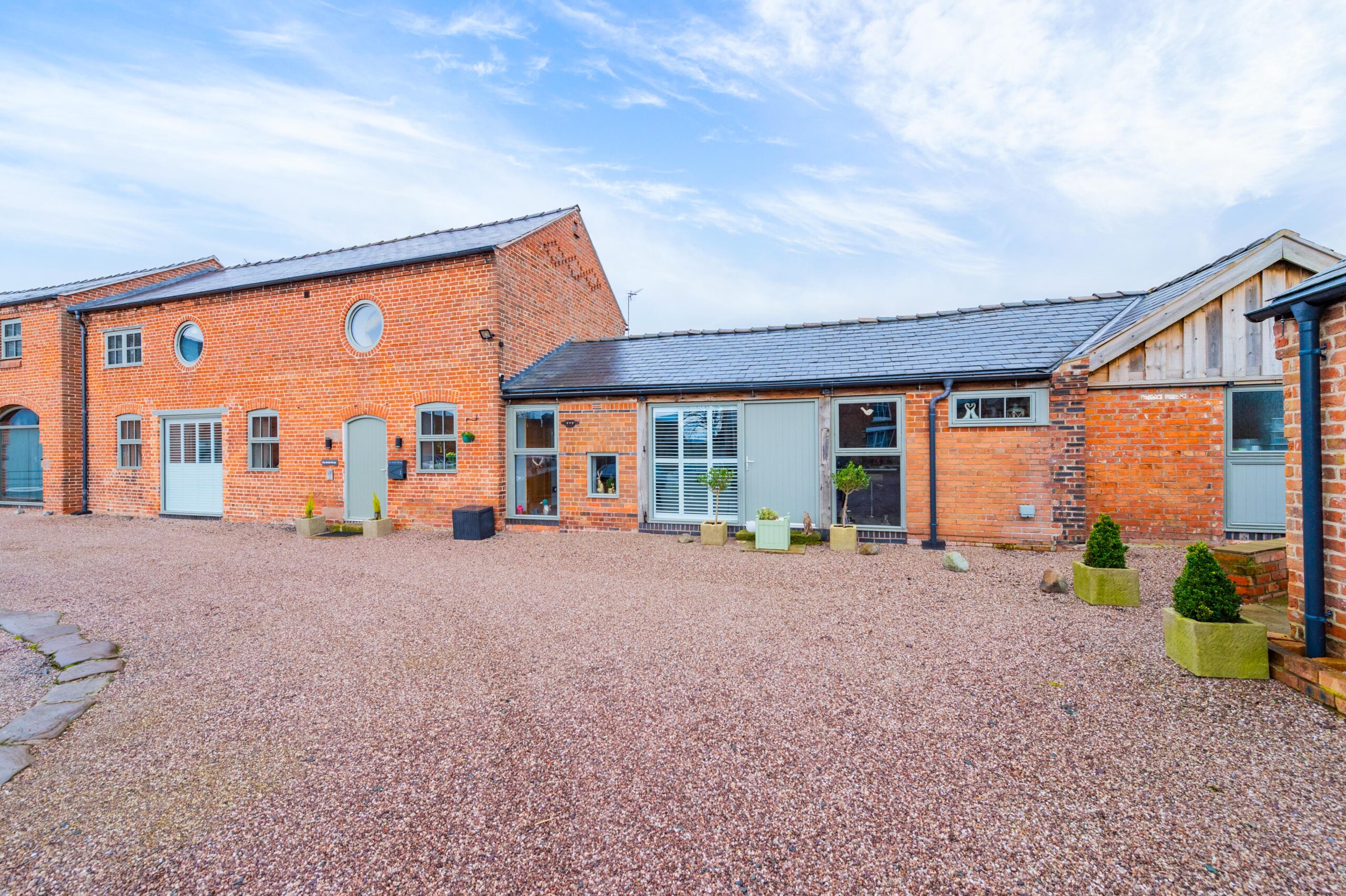 Spacious barn conversion