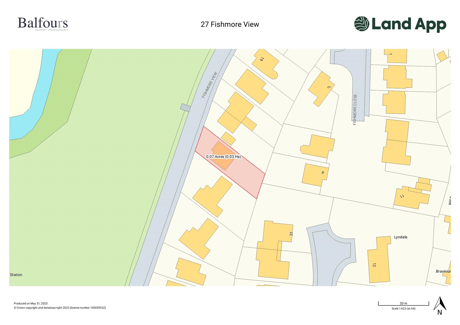 27 Fishmore View, Ludlow - Map