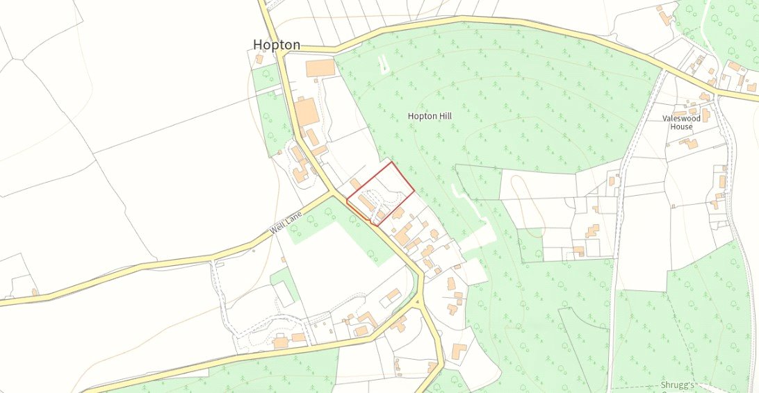 The Cottages At Hopton, Hopton - Map