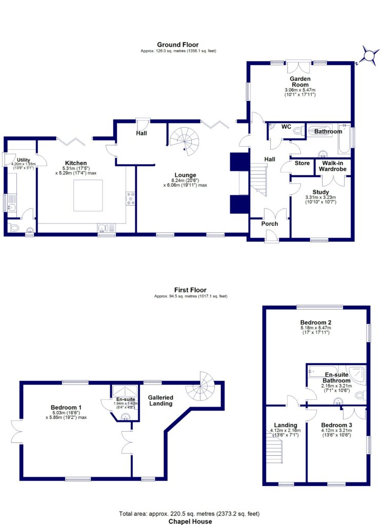 Chapel House, Trelystan Balfours