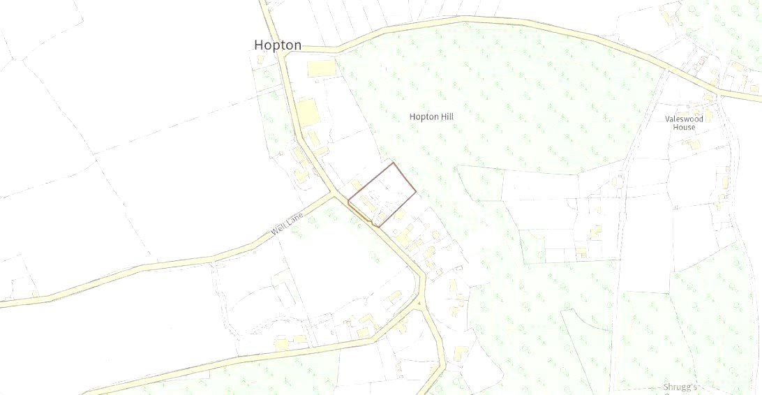5 The Cottages, Hopton - Map