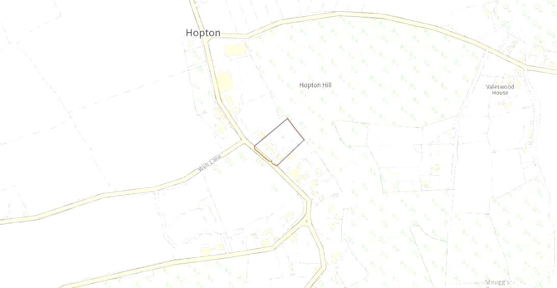 6 The Cottages, Hopton - Map