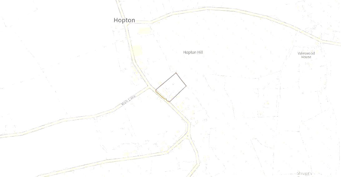 8 The Cottages, Hopton - Map
