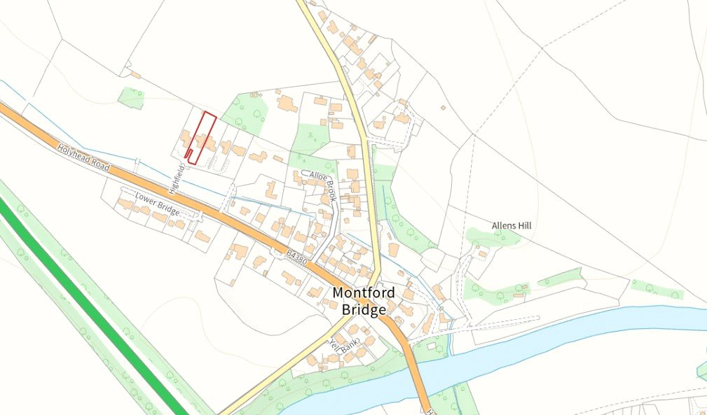 4 Highfield - Map