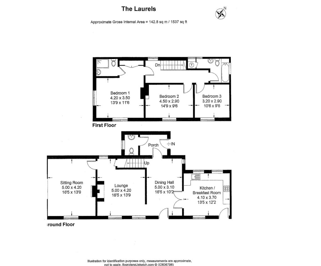 The Laurels, Sweeney - Floorplan