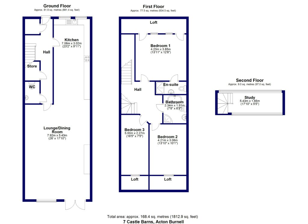 6 Castle Barns - Floorplan