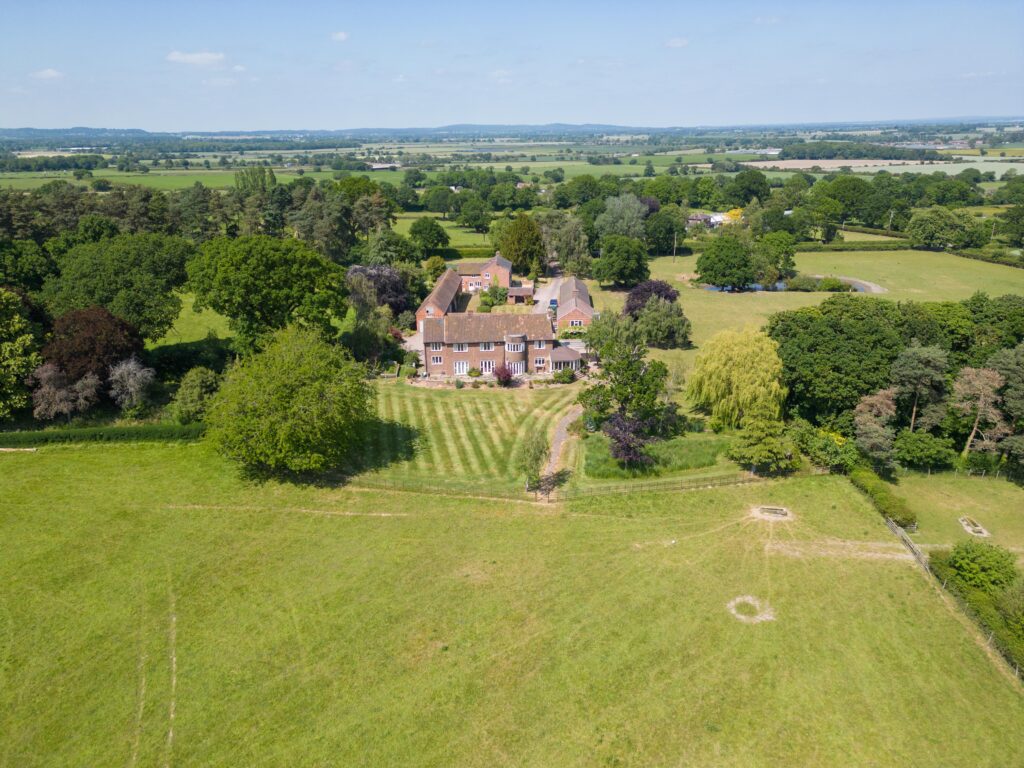 Country house, land and buildings, close to the county town