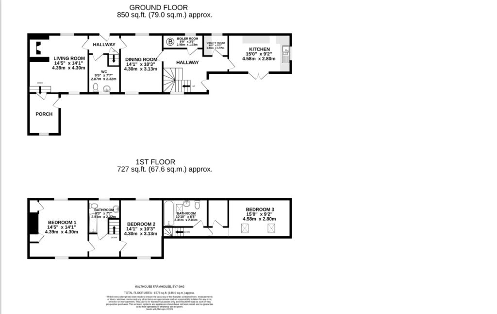 Malt House, Hungerford - Floorplan