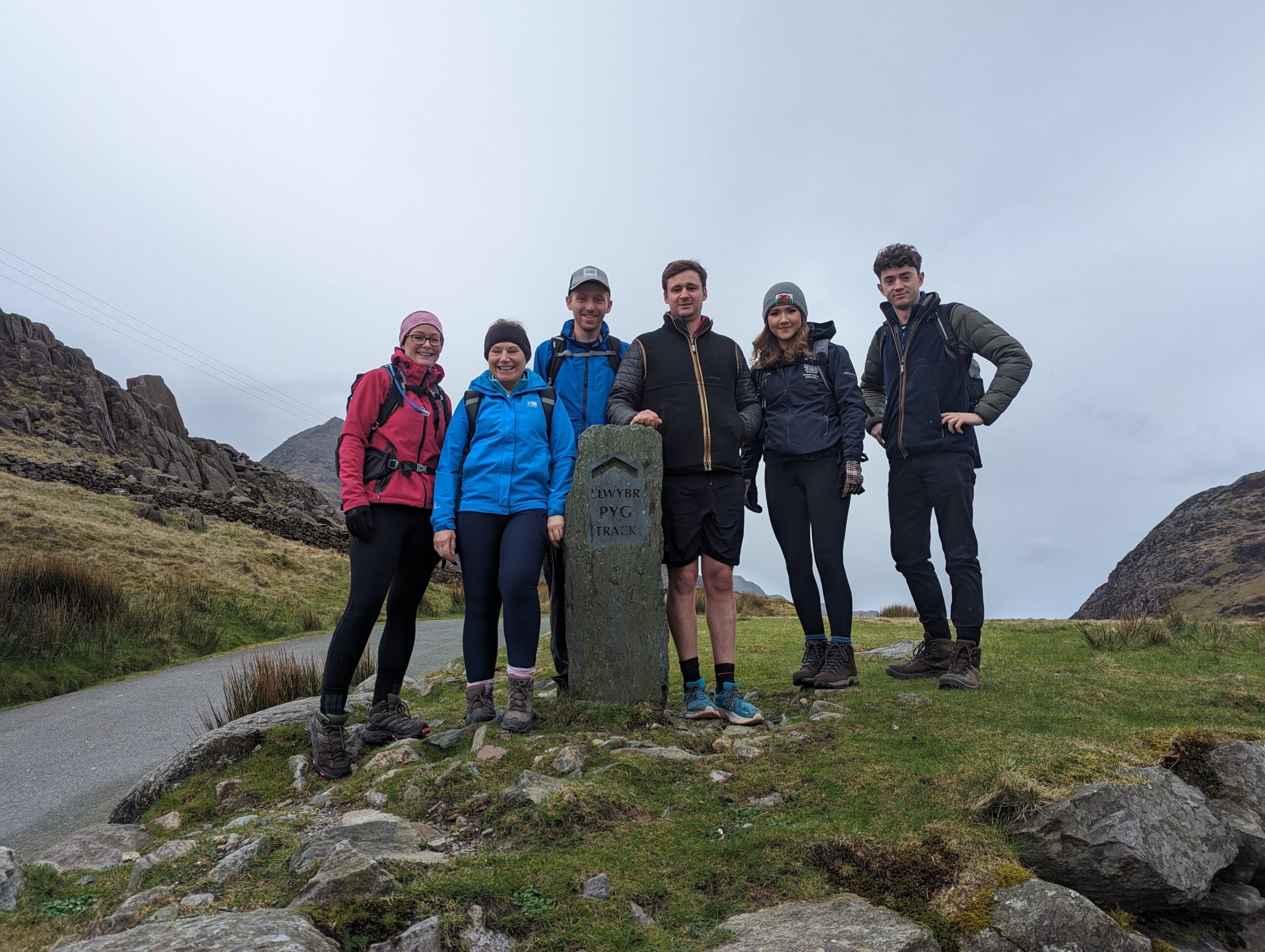 Shropshire team inspired by Three Peaks Challenge