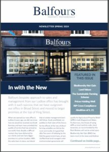 Balfours Spring Newsletter
