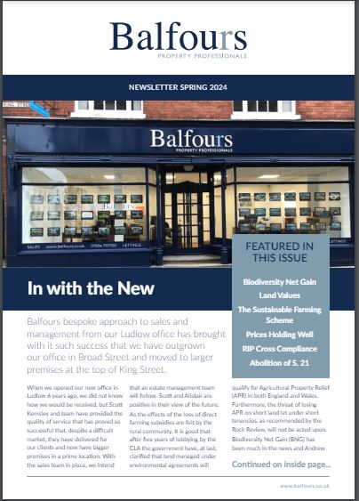Balfours Spring Newsletter