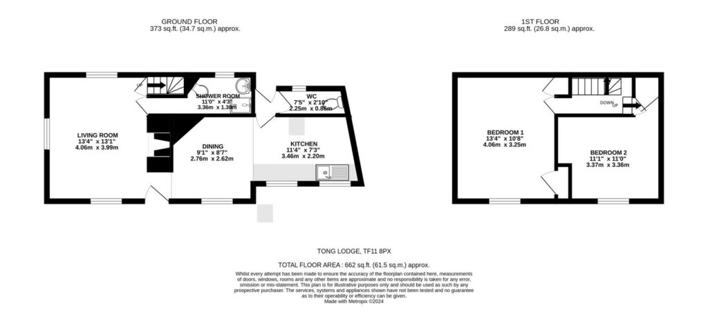 Tong Lodge, Weston-under-Lizard - Floorplan