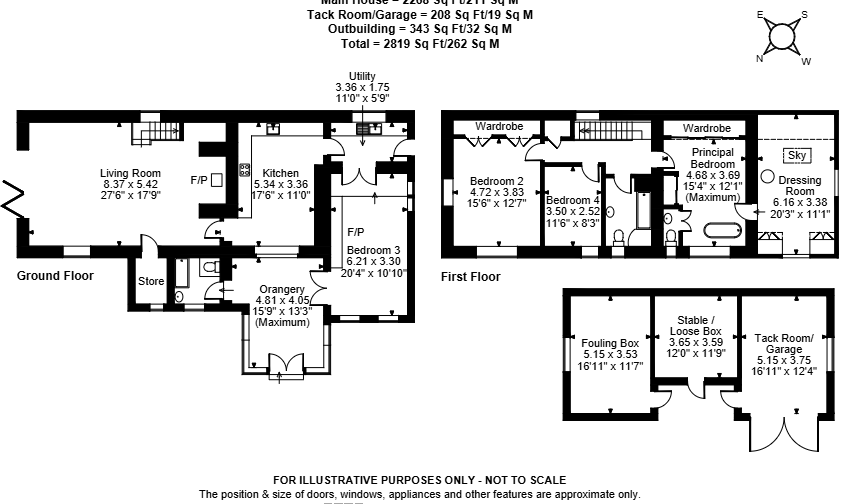 Llys-Hywel, Llanrhystud - Floorplan