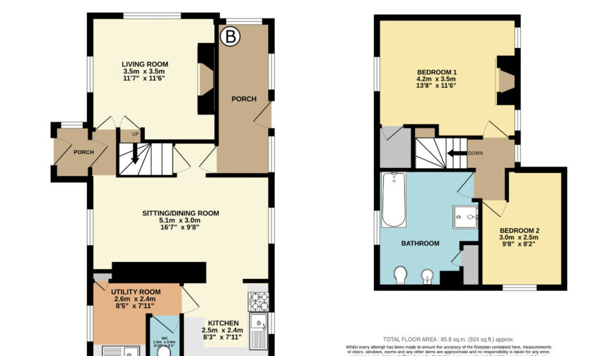 Oakhill Farm, Boresford - Floorplan