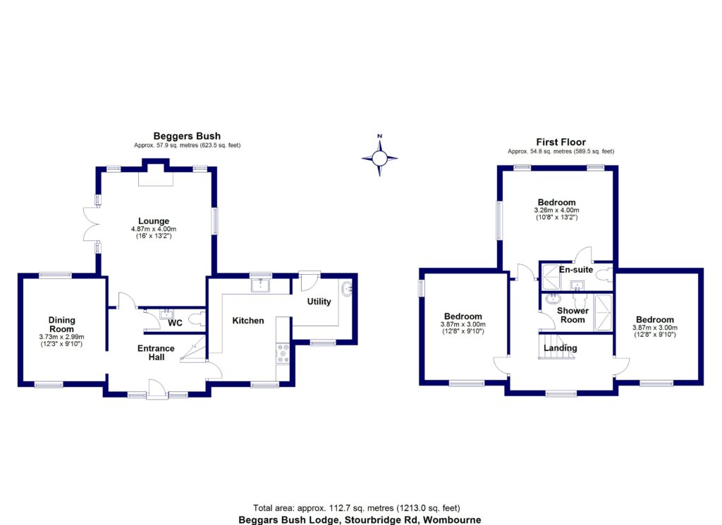 Beggars Bush Lodge, Stourbridge Road - Floorplan