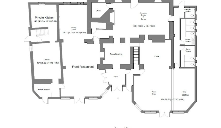 The Grange, Mortimers Cross - Floorplan