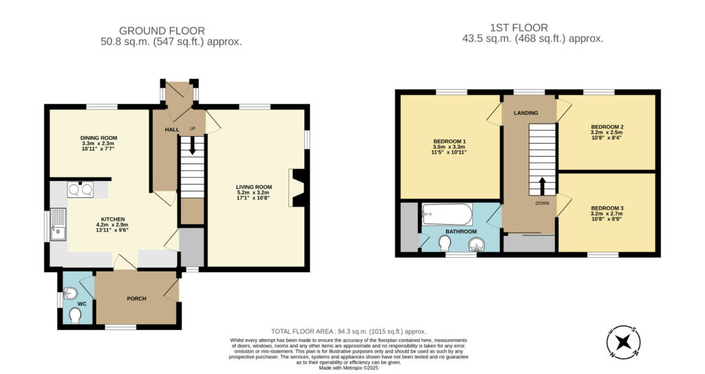 Forest View, Lydbury North - Floorplan