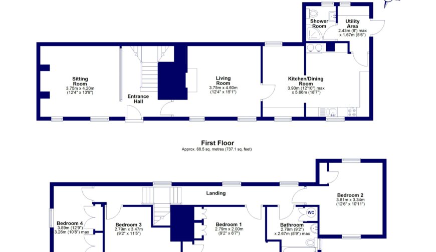 Mill Green, Stansbatch - Floorplan