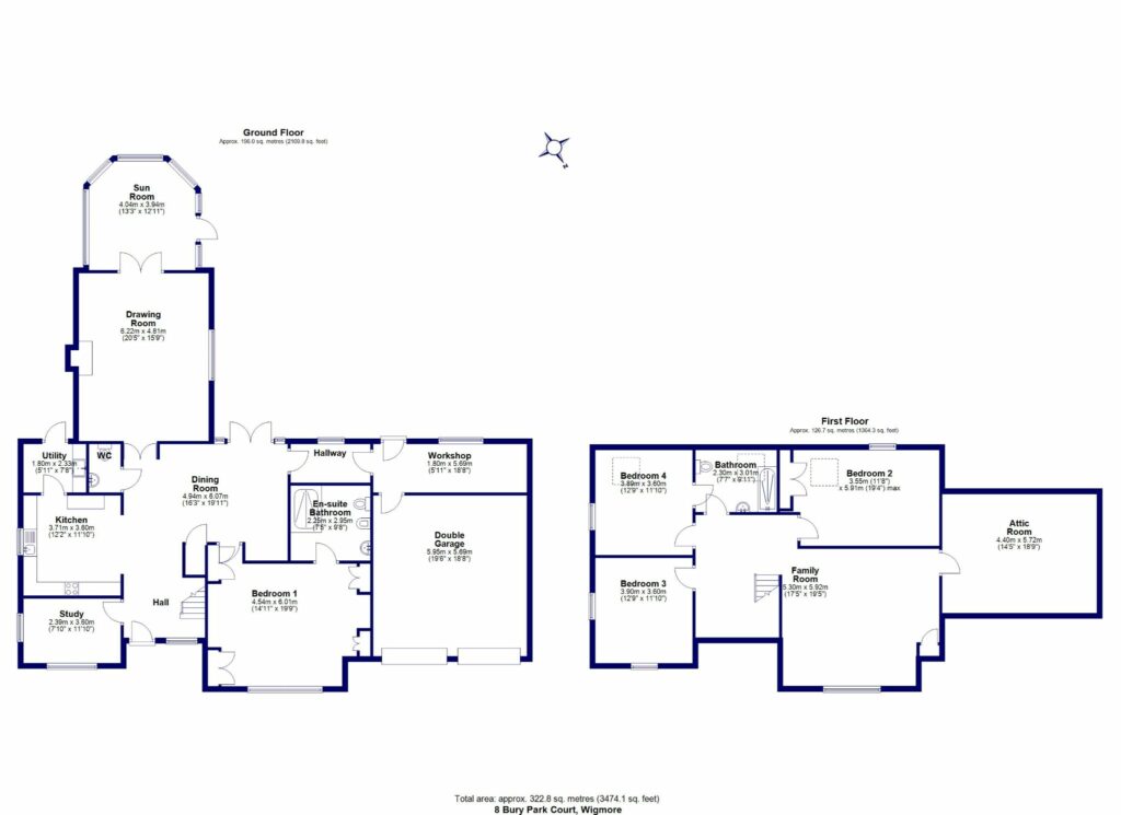 8 Bury Court Park - Floorplan