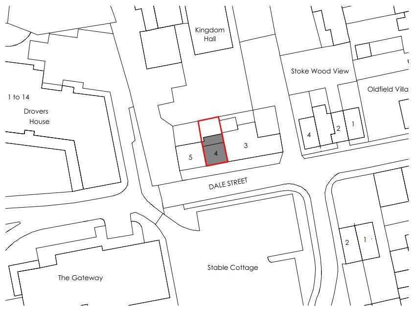 4 Dale Street - Map