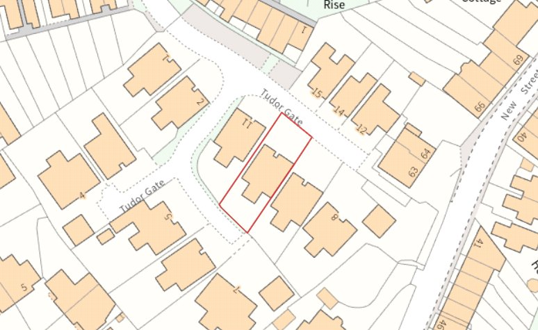 10 Tudor Gate - Map