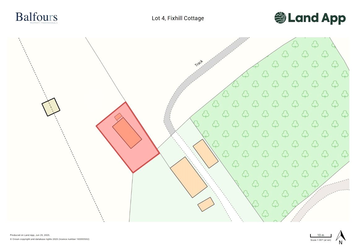 Lot 4 Fixhill Cottage, Caynham - Map