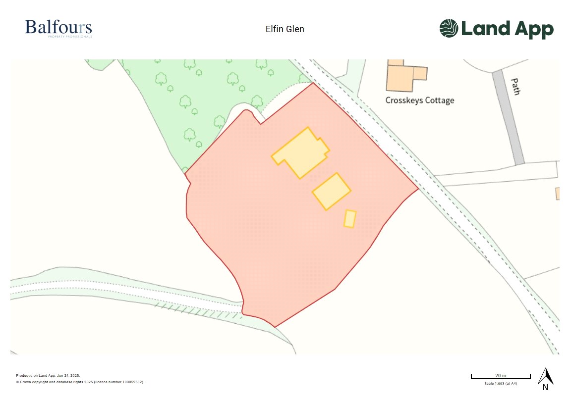 Elfin Glen, Gorst Hill - Map