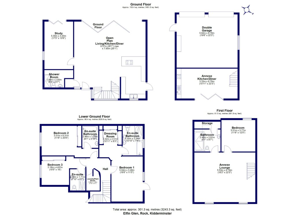 Elfin Glen, Gorst Hill - Floorplan
