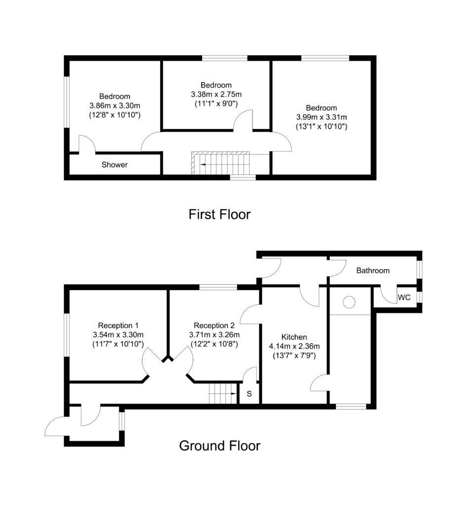 School House, Plex Lane - Floorplan
