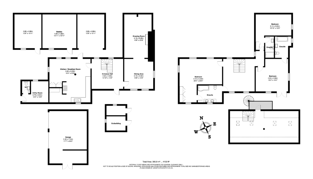 Tuck Mill, Marstow - Floorplan