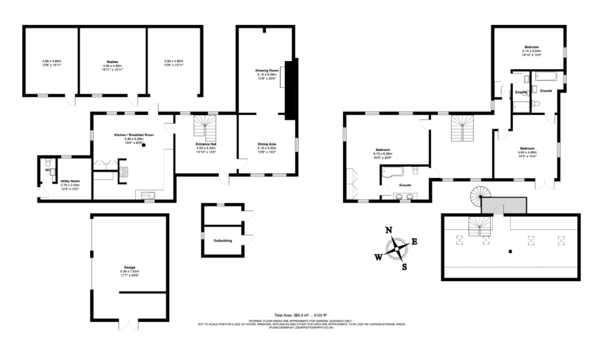 Tuck Mill, Marstow - Floorplan