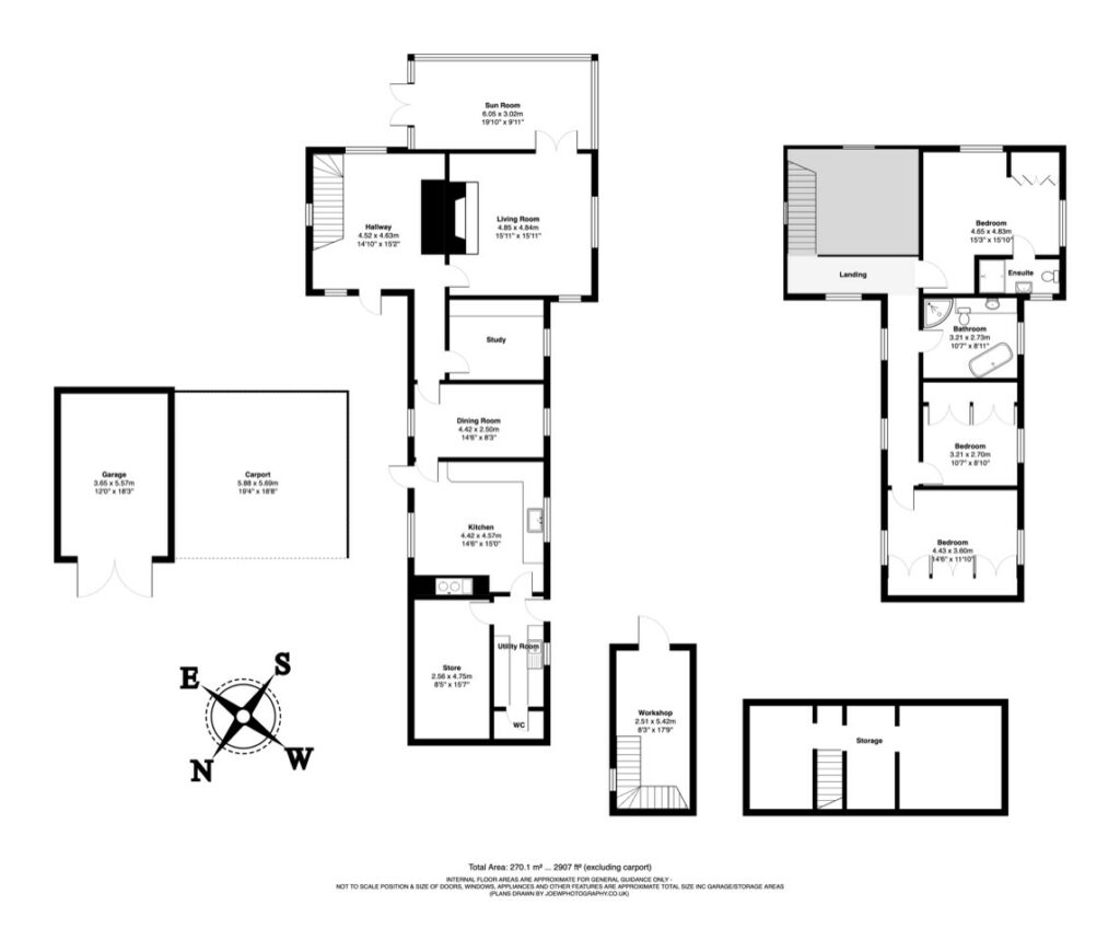 The Hall House, Bleathwood - Floorplan