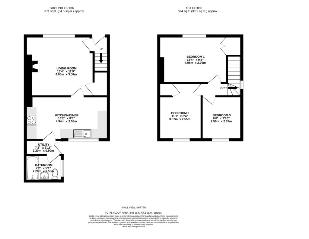 4 Hill View - Floorplan