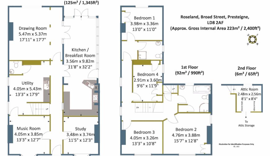 Roseland, Broad Street - Floorplan