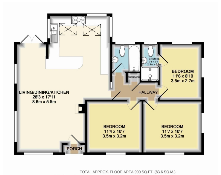 Dorina, Knowbury - Floorplan