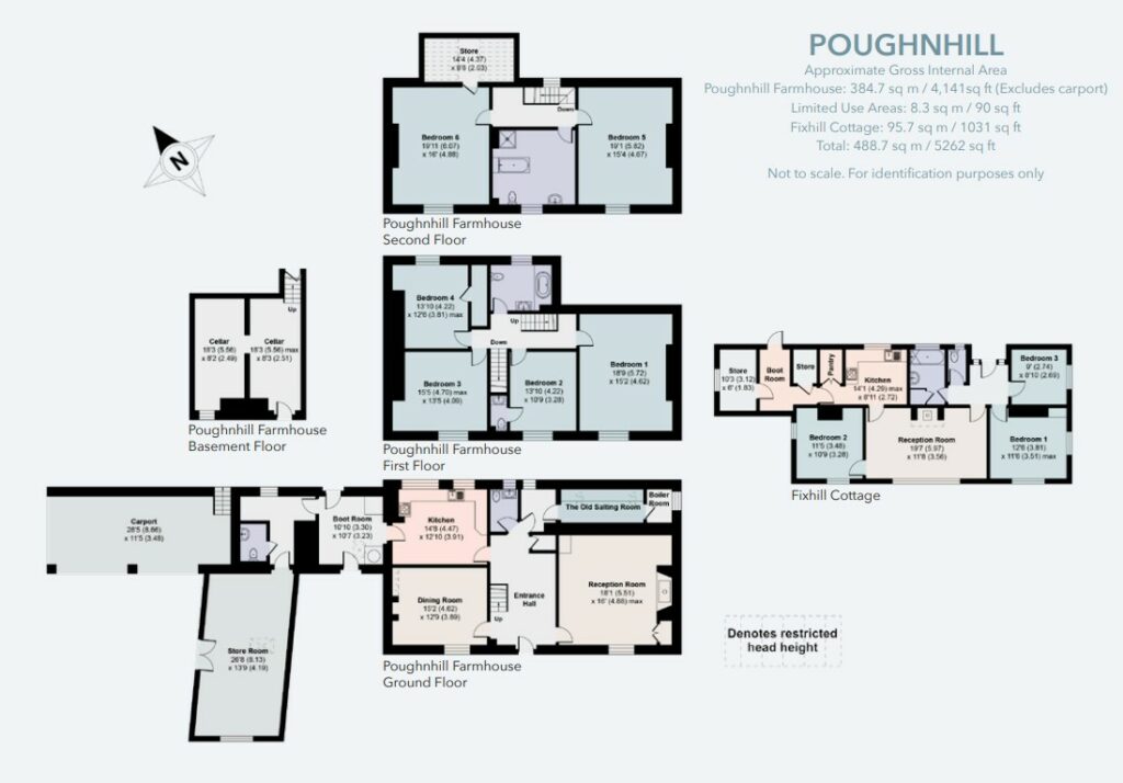 Lot 1 Poughnhill Farmhouse and Land, Caynham - Floorplan