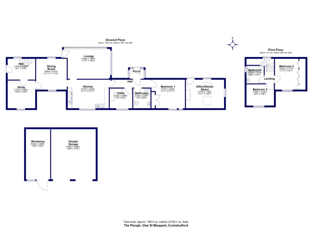 The Plough, Cockshutford - Floorplan