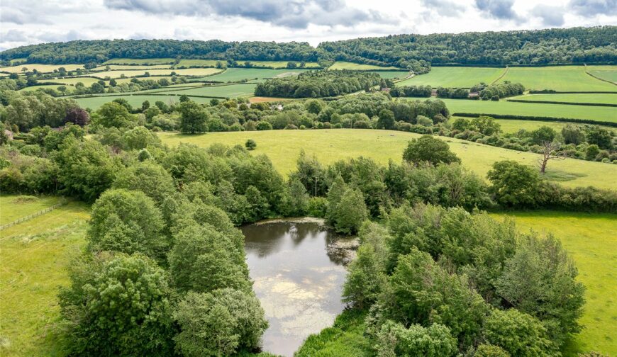 Yonder Castle Hill, Harley - Pond