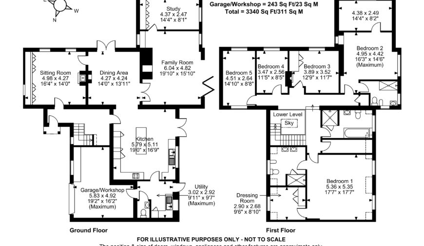 Oxley Cottage, Nobold Lane - Floorplan