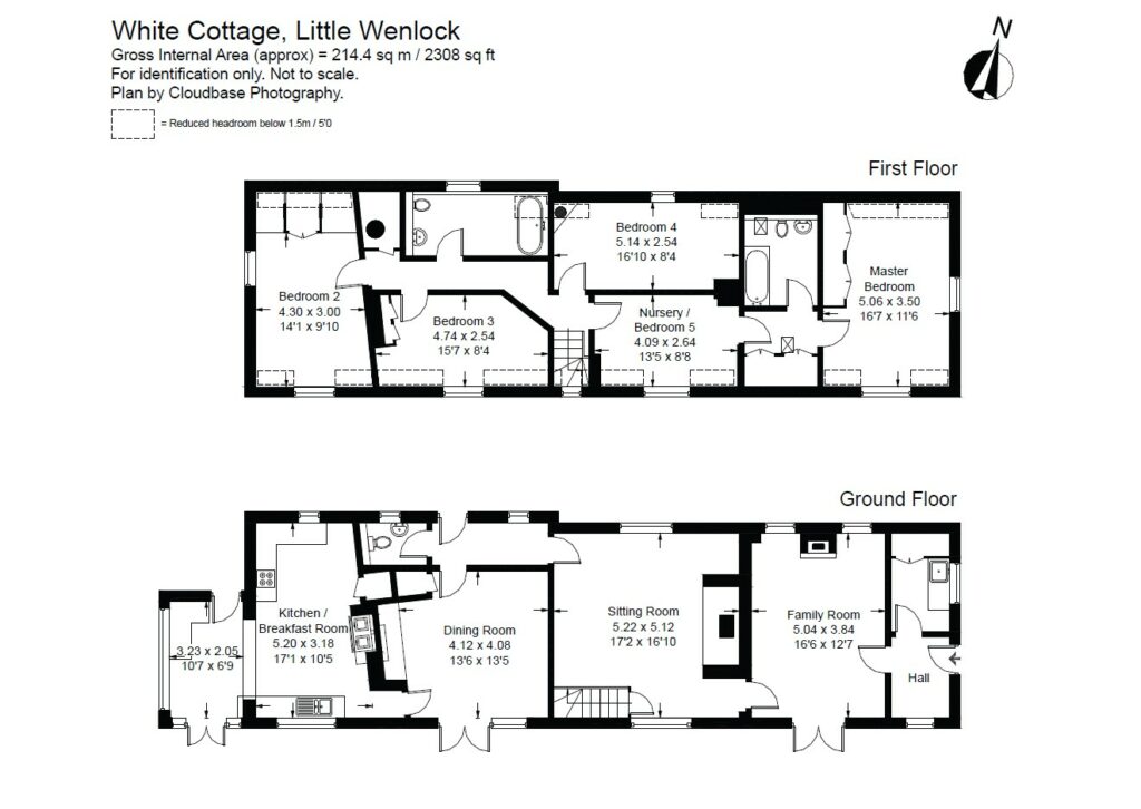 White Cottage, The Alley - Floorplan