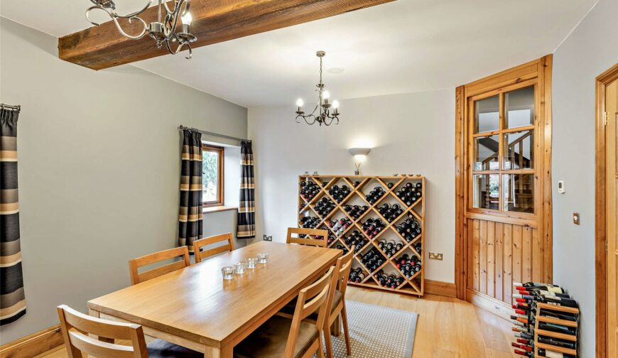 The Barley House, Red House Farm, Longdon-upon-Tern - Dining Room