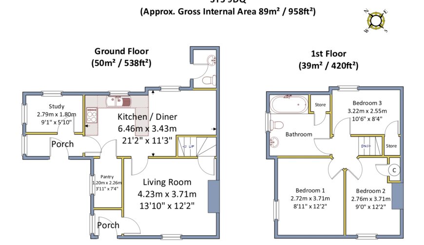 1 Parton Wood, Winnington - Floorplan